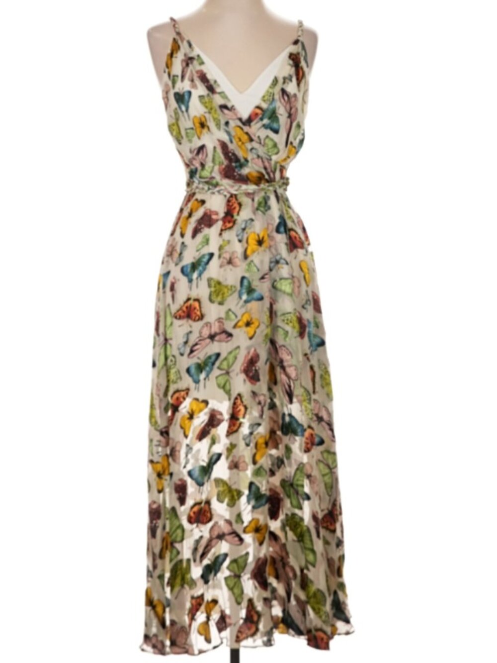 Alice + Olivia Butterfly Maxi Dress